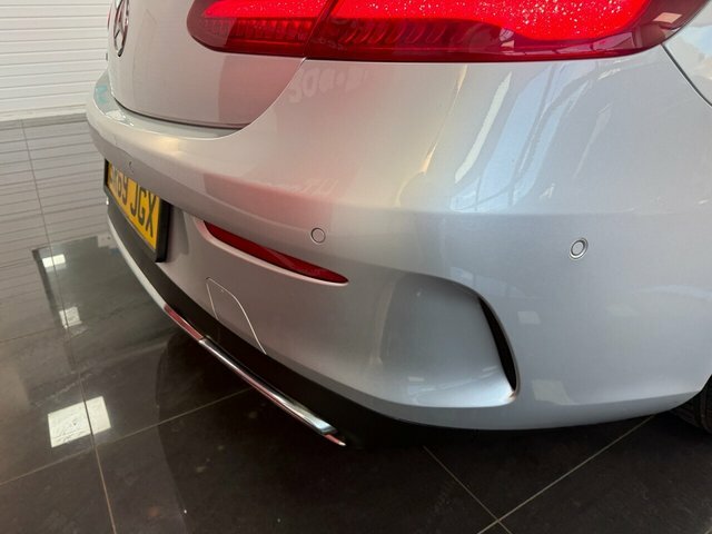 Mercedes-Benz E Class Coupe Silver #4