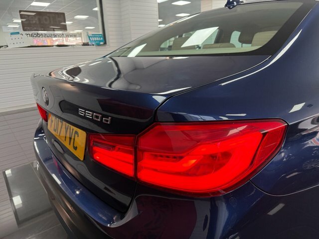 BMW 5 Series Saloon K44LCY Blue #6