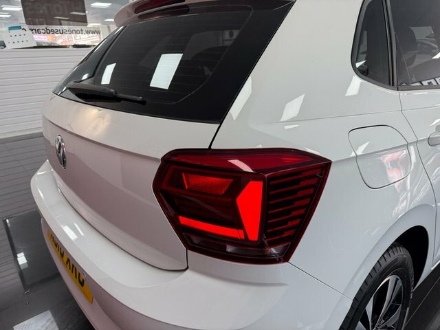 Volkswagen Polo Hatchback NJ18XKU White #3
