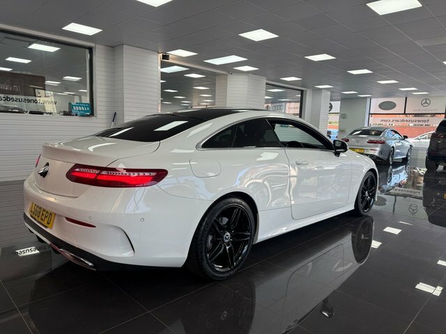 Mercedes-Benz E Class Coupe White