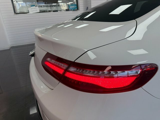 Mercedes-Benz E Class Coupe White #3