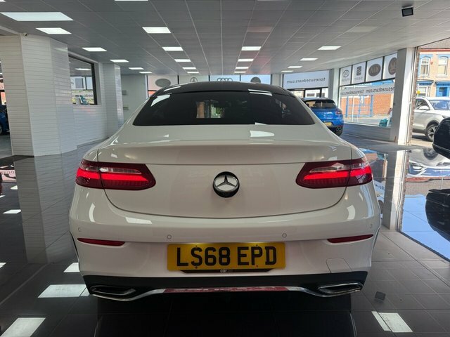 Mercedes-Benz E Class Coupe White #6
