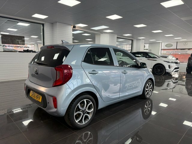 Kia Picanto Hatchback Blue #2