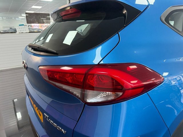 Hyundai Tucson Suv Blue #6