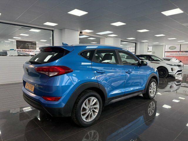 Hyundai Tucson Suv Blue #2