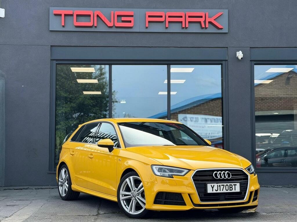 Audi A3 Hatchback 1.4 Tfsi Cod S Line Sportback S Tronic E Yellow