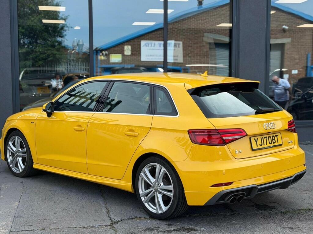 Audi A3 Hatchback 1.4 Tfsi Cod S Line Sportback S Tronic E Yellow #6