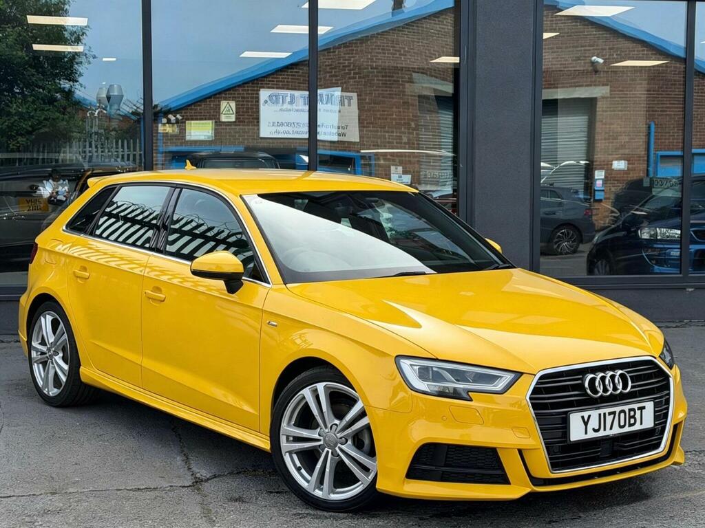Audi A3 Hatchback 1.4 Tfsi Cod S Line Sportback S Tronic E Yellow #2
