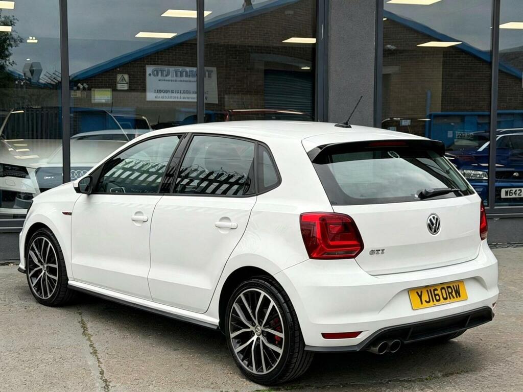 Volkswagen Polo Hatchback 1.8 Tsi Bluemotion Tech Gti Dsg Euro 6 White #5