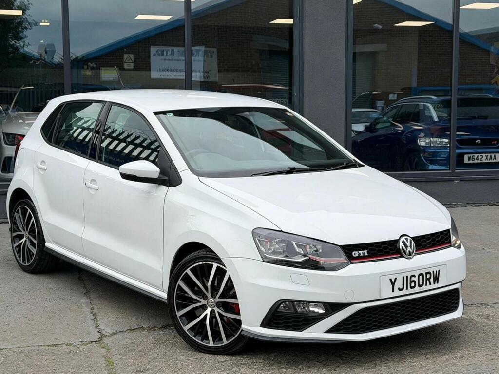 Volkswagen Polo Hatchback 1.8 Tsi Bluemotion Tech Gti Dsg Euro 6 White #2