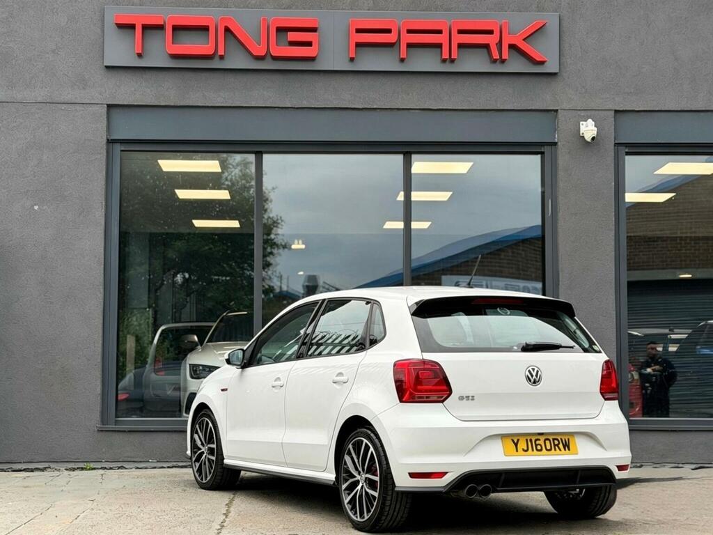 Volkswagen Polo Hatchback 1.8 Tsi Bluemotion Tech Gti Dsg Euro 6 White #4