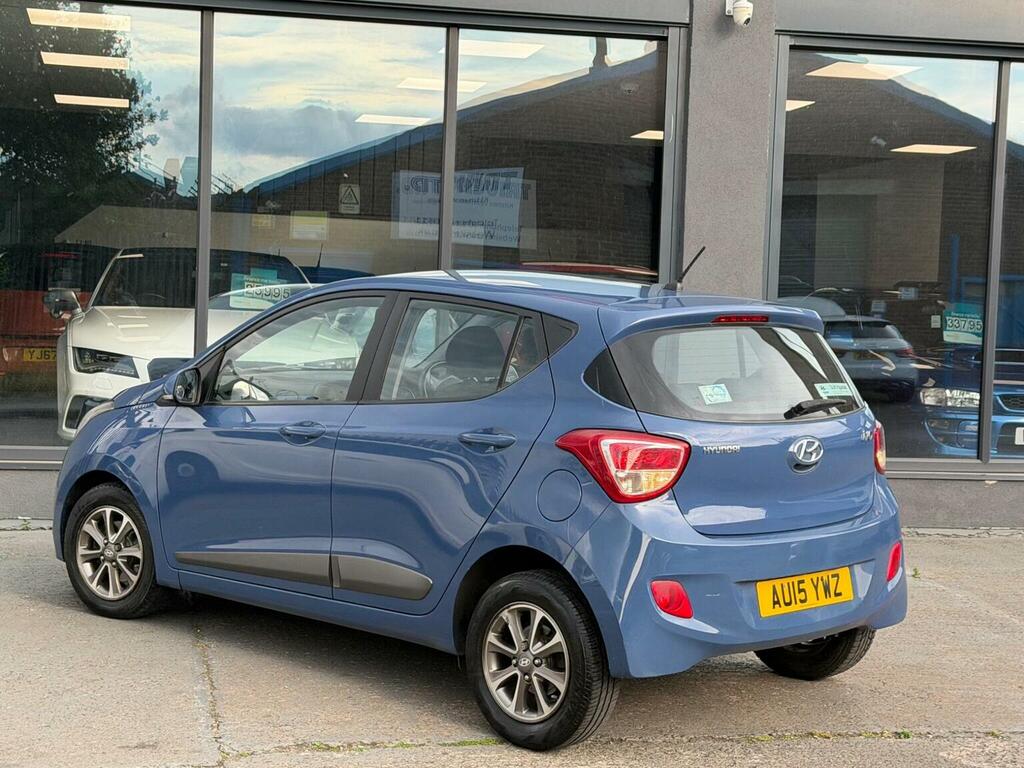 Hyundai I10 1.0 Premium Euro 5 Blue #6