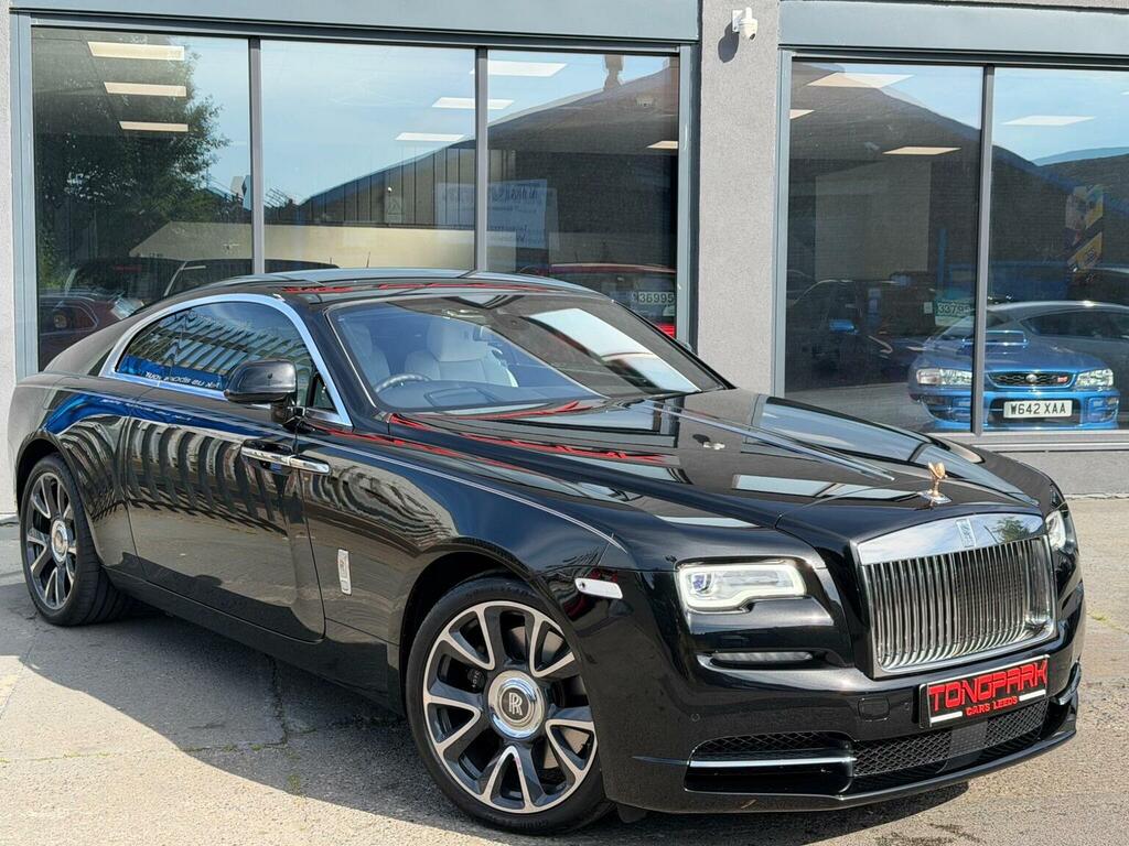 Rolls-Royce Wraith 6.6 V12 Euro 6 LJ21RTB Black #2