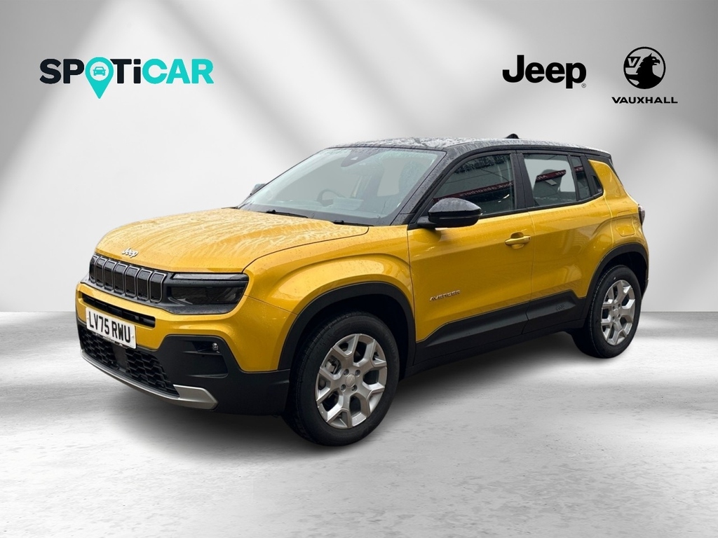 Jeep Avenger 1.2 E-hybrid Altitude Dct Yellow