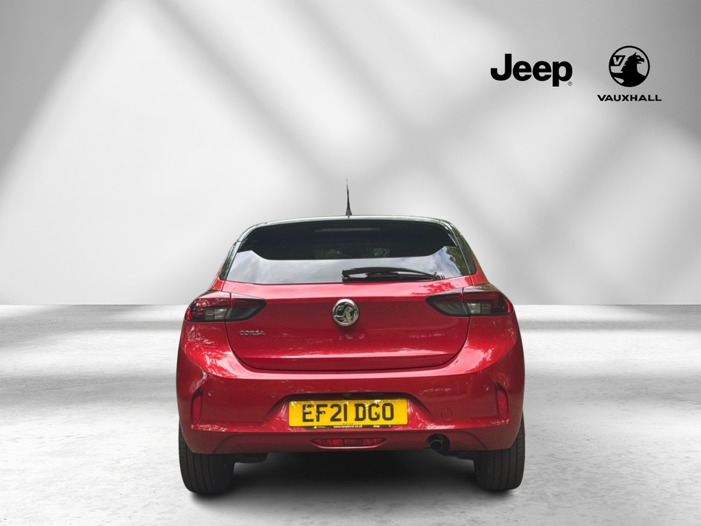 Vauxhall Corsa 1.2 Turbo Elite Nav Premium EF21DGO Red #4