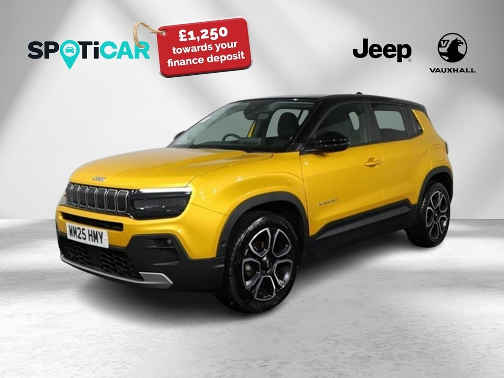 Jeep Avenger 1.2 Summit Yellow