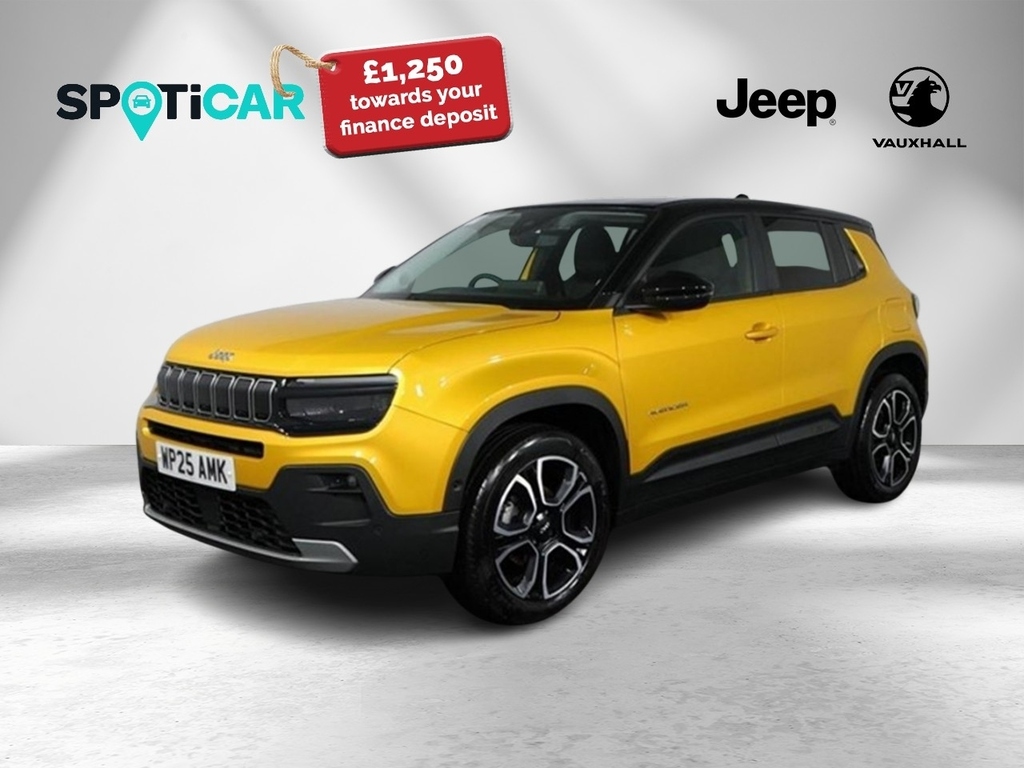 Jeep Avenger 1.2 Summit Yellow
