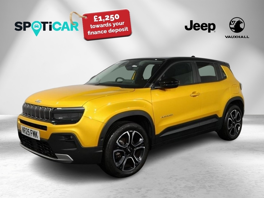 Jeep Avenger 1.2 E-hybrid Summit Dct Yellow