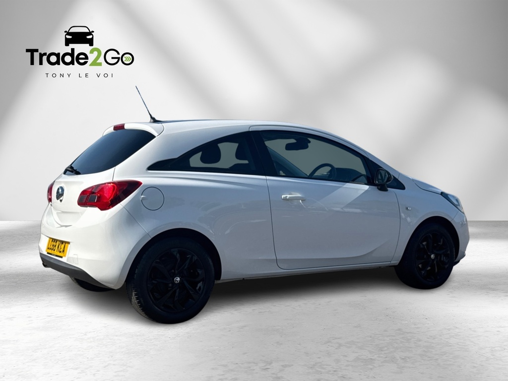 Vauxhall Corsa 1.4 75 Griffin LC68KCA White #6