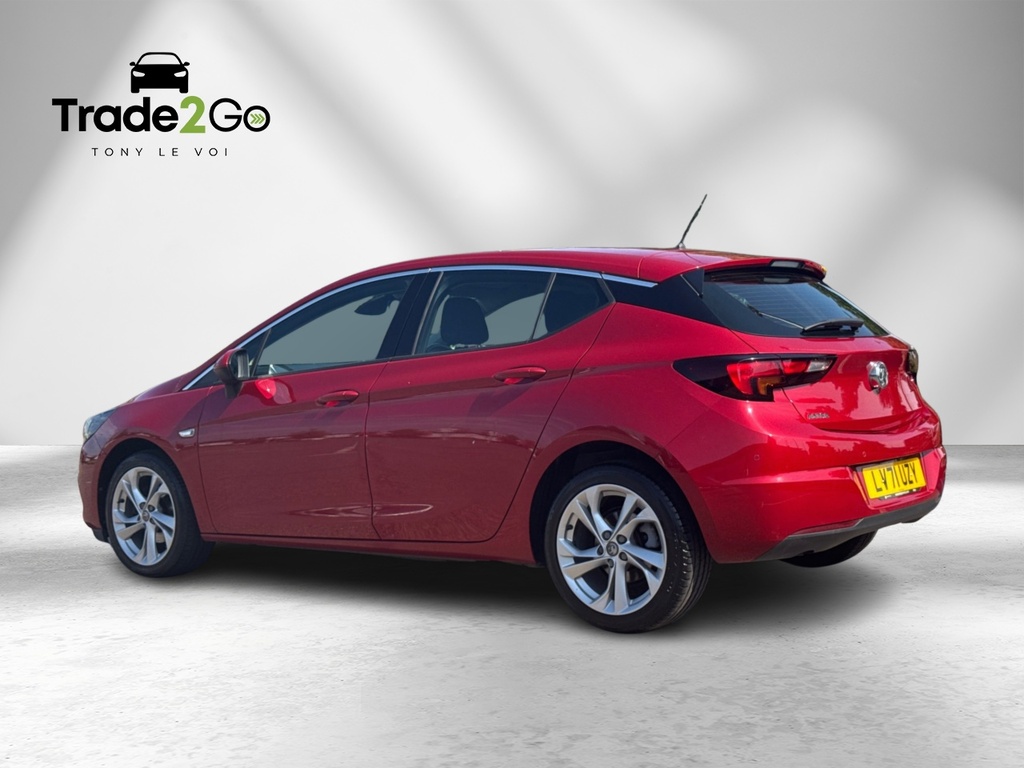 Vauxhall Astra 1.2 Turbo 145 Sri LV71UZY Red #4