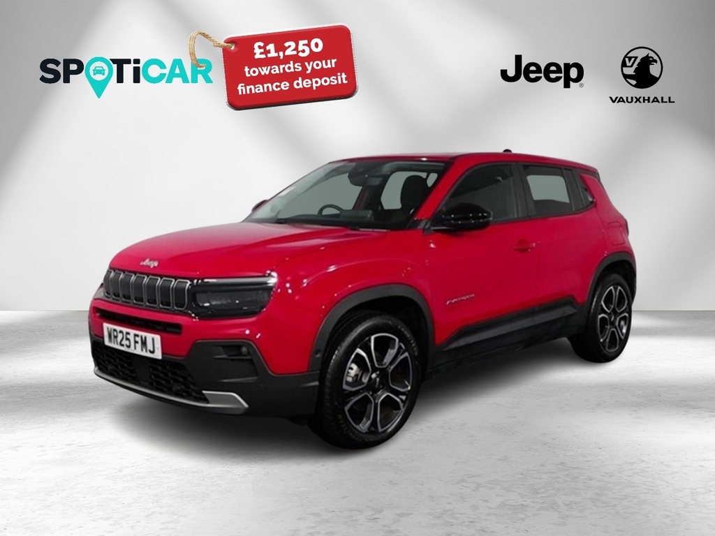 Jeep Avenger 1.2 E-hybrid Summit Dct Red