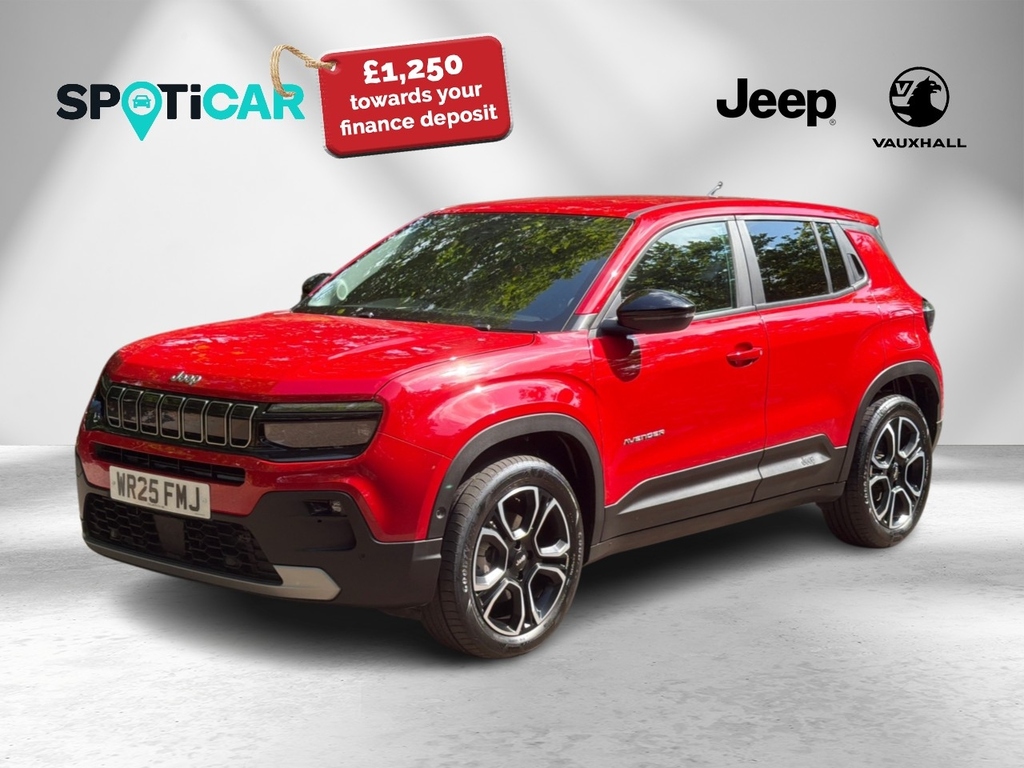 Jeep Avenger 1.2 E-hybrid Summit Dct Red