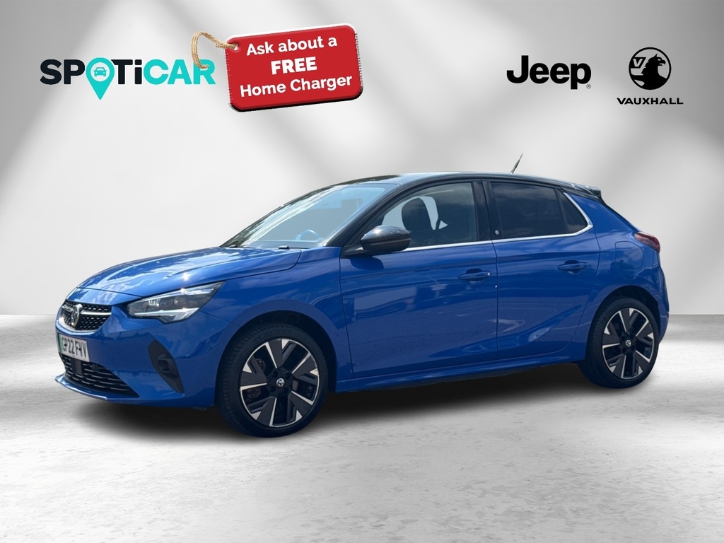 Vauxhall Corsa-e 100Kw Elite Premium 50Kwh 11Kwch Blue