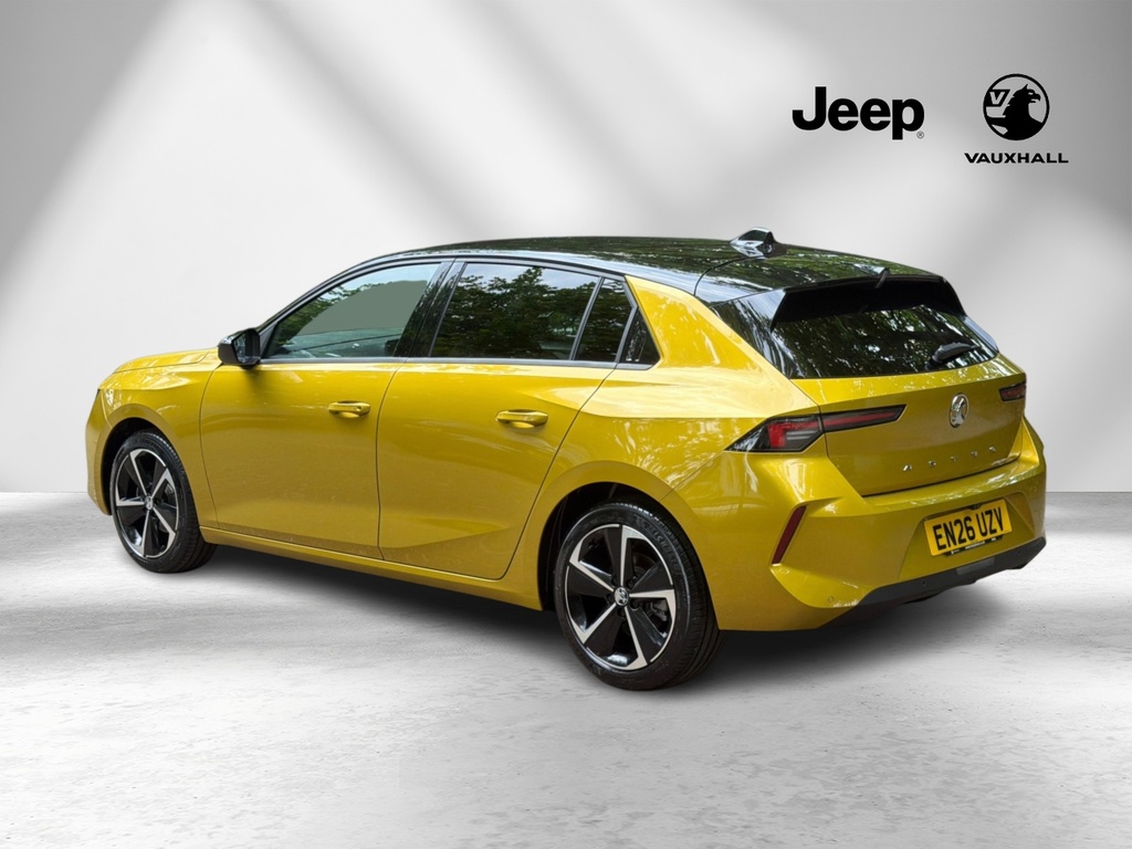 Vauxhall Astra 1.2 Turbo 130 Griffin EN26UZV Yellow #4