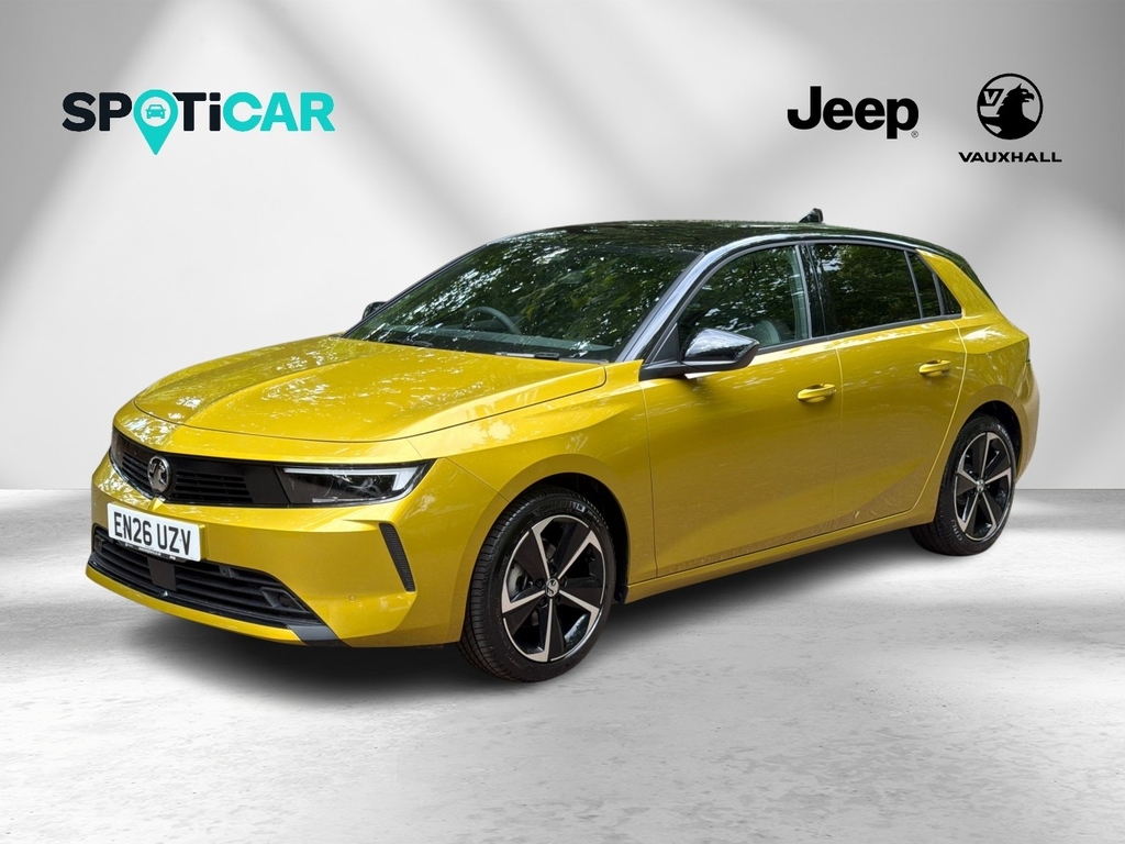 Vauxhall Astra 1.2 Turbo 130 Griffin EN26UZV Yellow