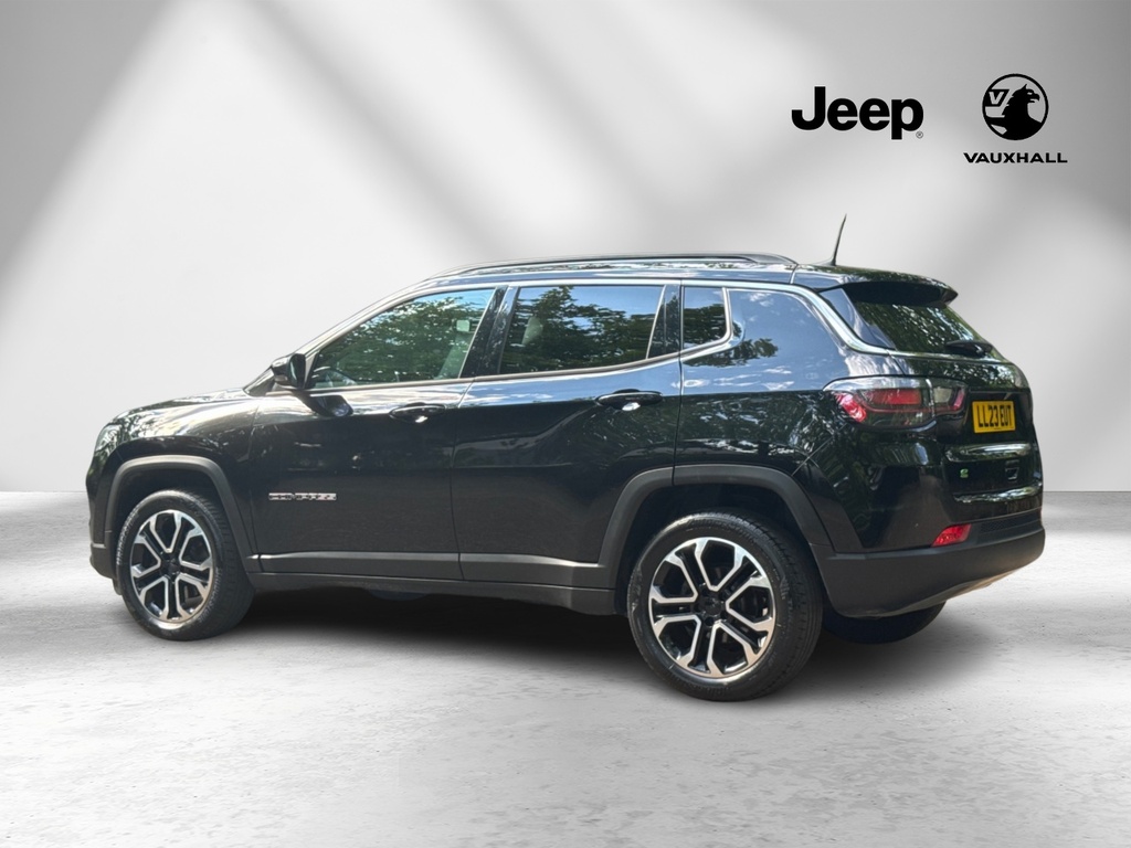 Jeep Compass 1.5 T4 E-torque Hybrid Limited Dct Black #4