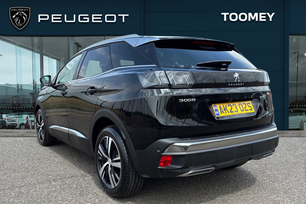 Peugeot 3008 1.2 Puretech Gt Suv Eat AK23OZS Black #3