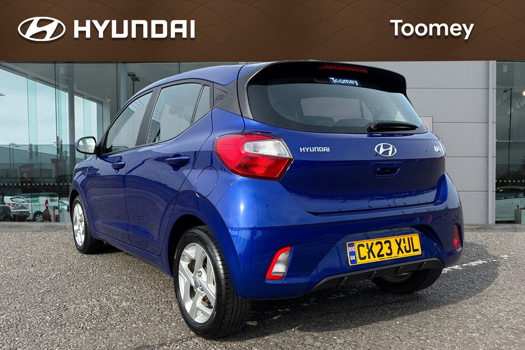 Hyundai I10 1.2 Se Connect Hatchback CK23XUL Blue #3