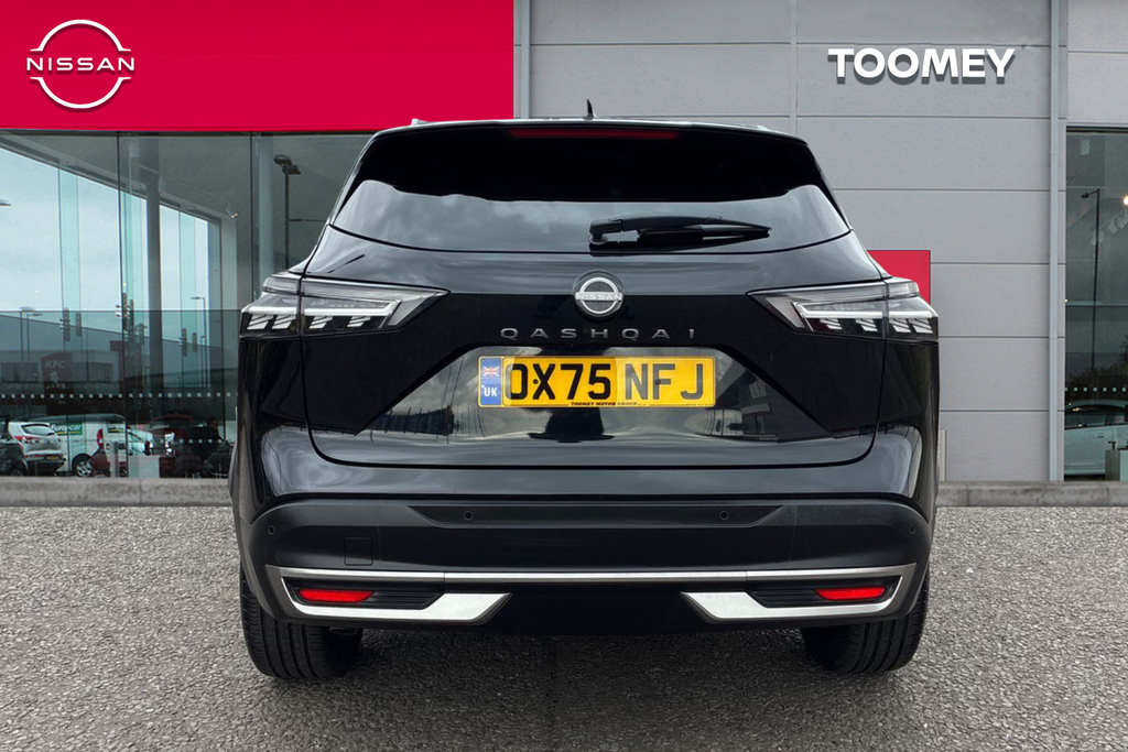Nissan Qashqai 1.3 Dig T Mhev Tekna Suv Hybrid Xtron OX75NFJ Black #6