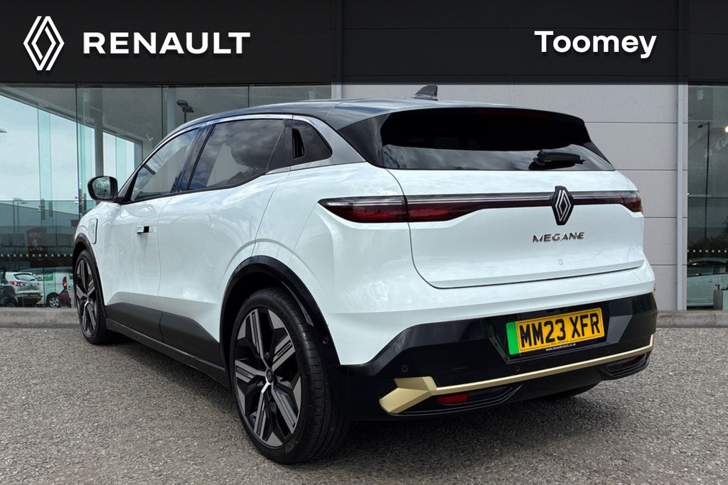 Renault Megane E-Tech 60Kwh Iconic Hatchback MM23XFR White #3