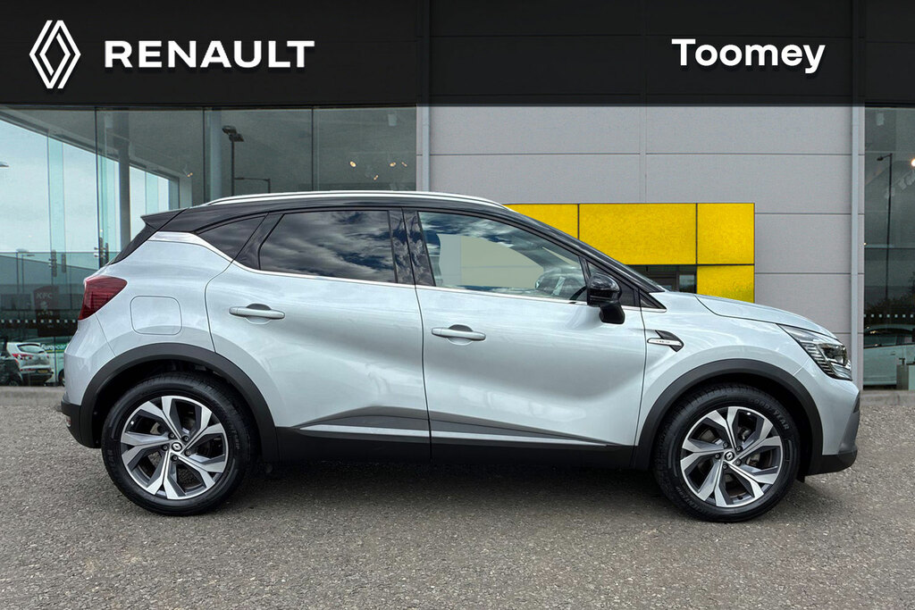 Renault Captur 1.6 E Tech Rs Line Suv Hybrid Black #4