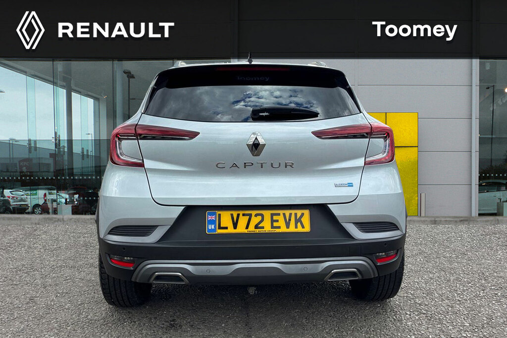 Renault Captur 1.6 E Tech Rs Line Suv Hybrid Black #6