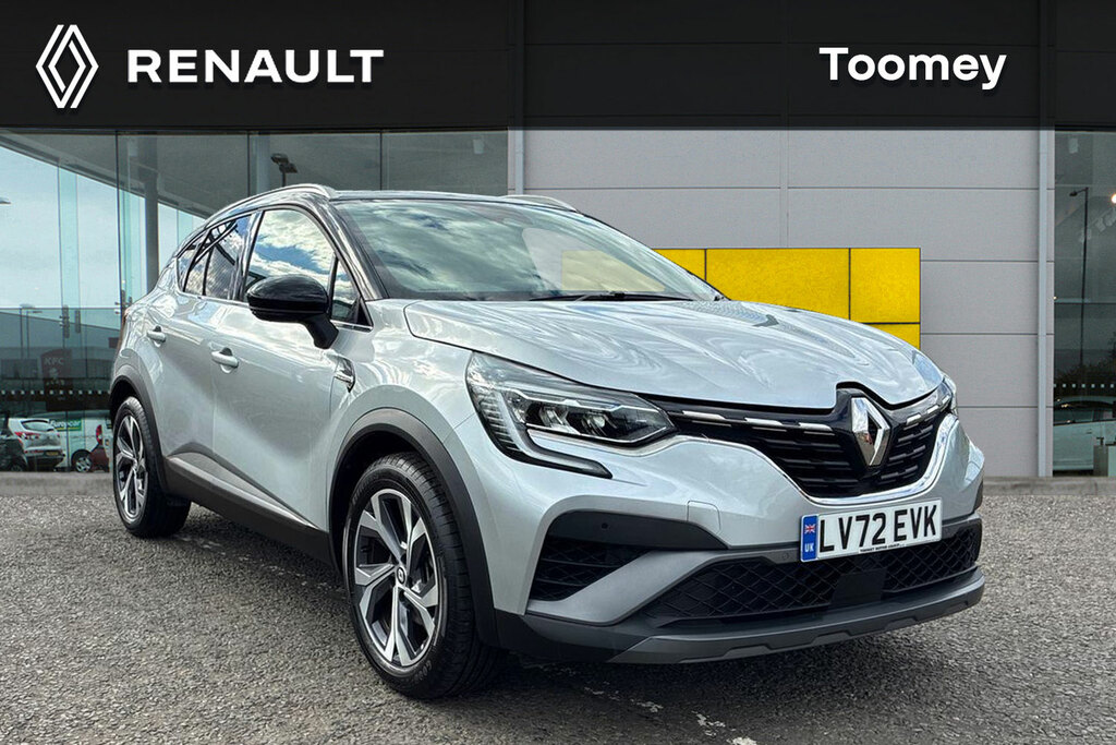 Renault Captur 1.6 E Tech Rs Line Suv Hybrid Black