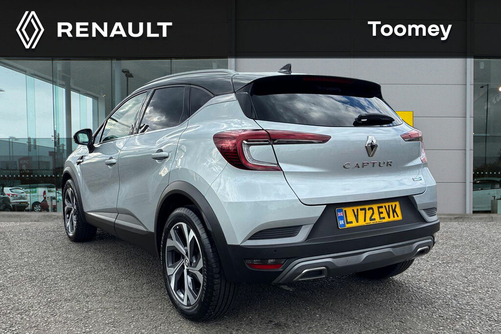 Renault Captur 1.6 E Tech Rs Line Suv Hybrid Black #3