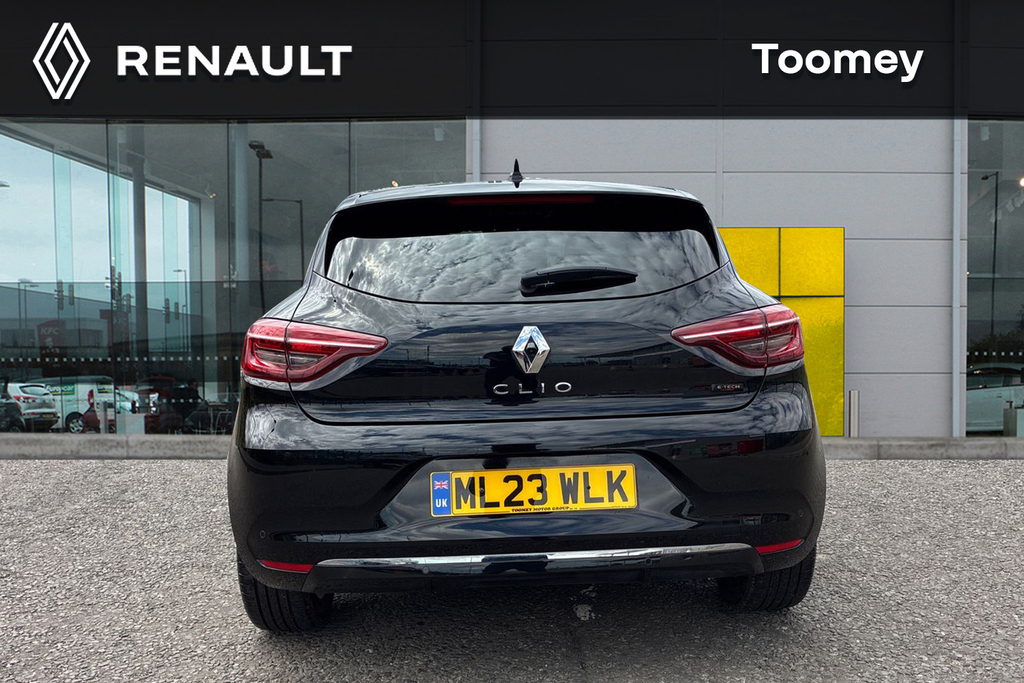 Renault Clio 1.6 E Tech Techno Hatchback Hybrid Black #6
