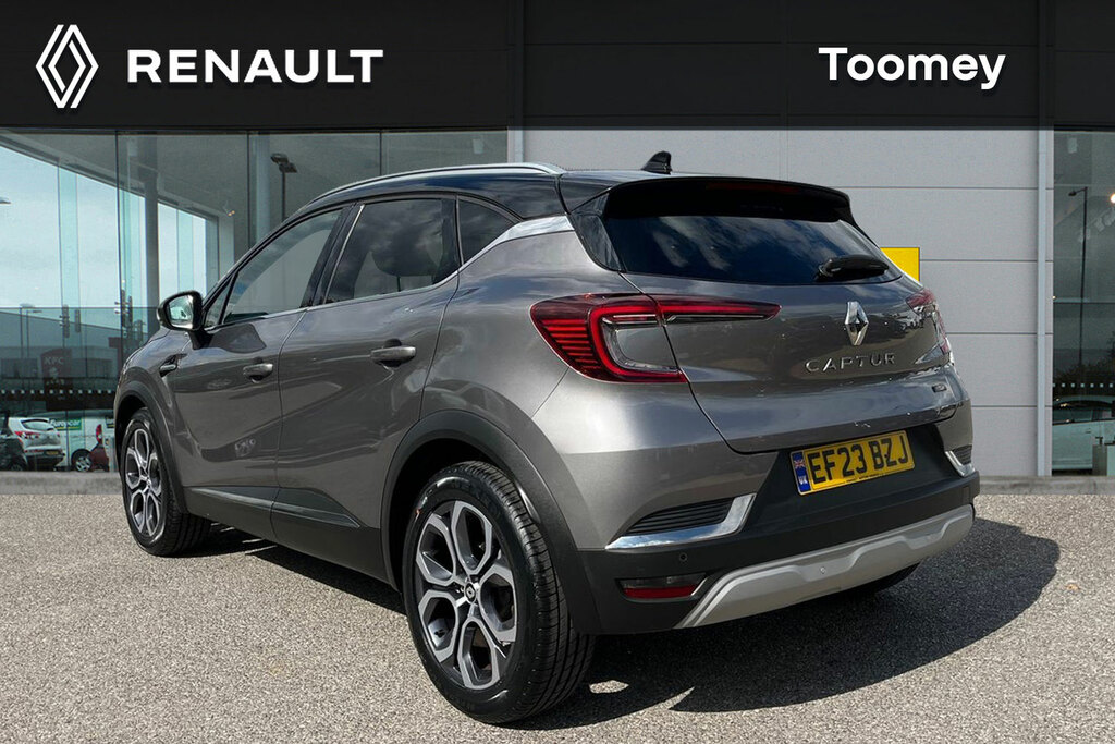 Renault Captur 1.6 E Tech Techno Suv Hybrid EF23BZJ Grey #3