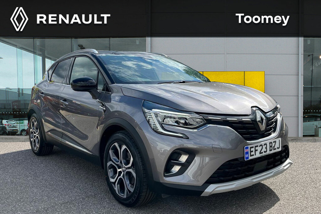 Renault Captur 1.6 E Tech Techno Suv Hybrid EF23BZJ Grey