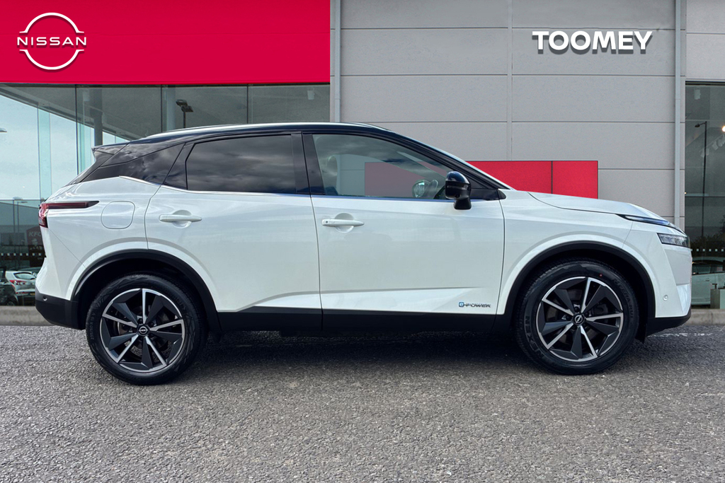 Nissan Qashqai 1.5 H E Power Tekna Suv Hybrid CK73TWJ White #4