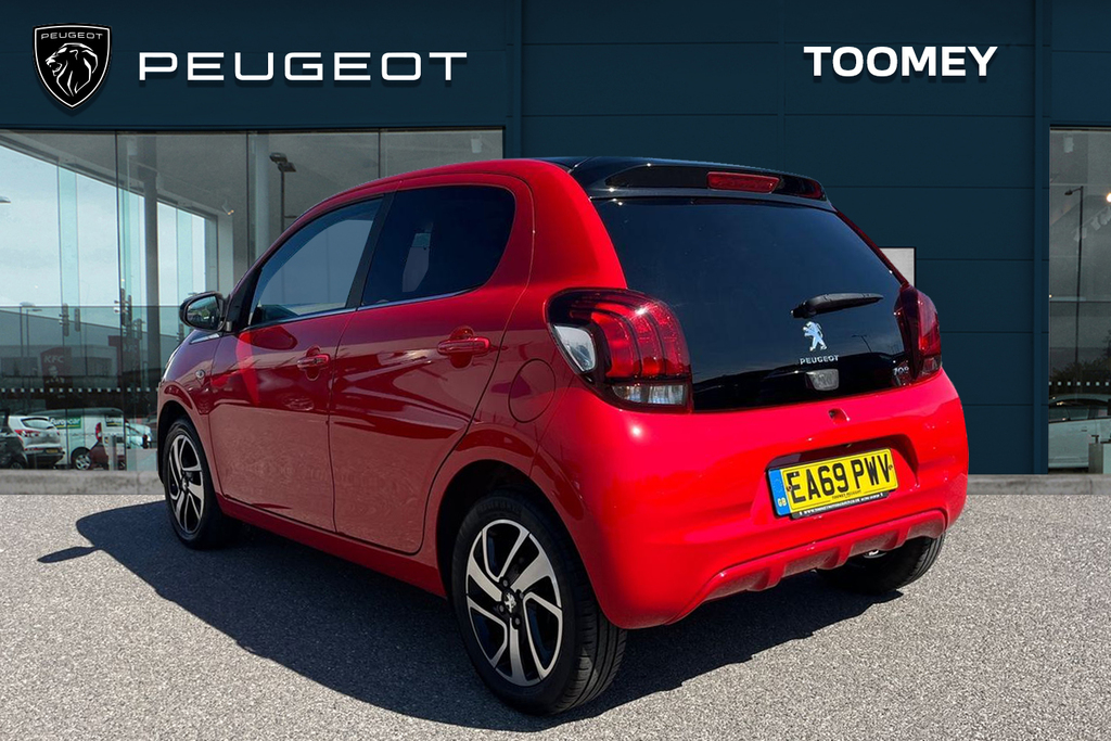 Peugeot 108 1.0 Allure Hatchback Euro 6 Ss Red #3