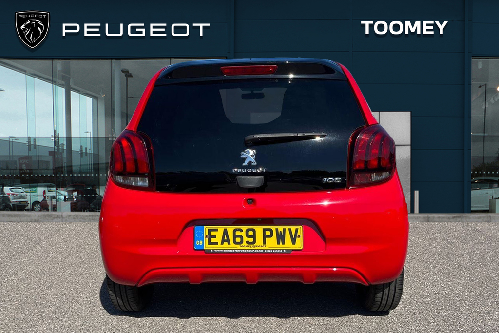 Peugeot 108 1.0 Allure Hatchback Euro 6 Ss Red #6