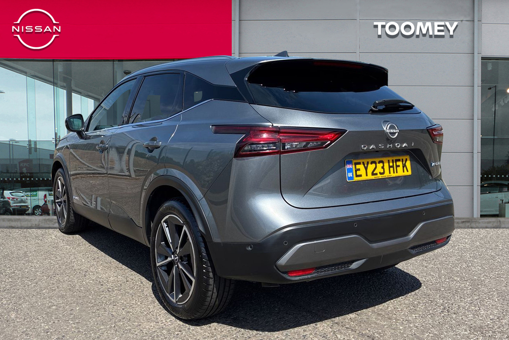 Nissan Qashqai 1.5 H E Power Tekna Suv Hybrid EY23HFK Grey #3