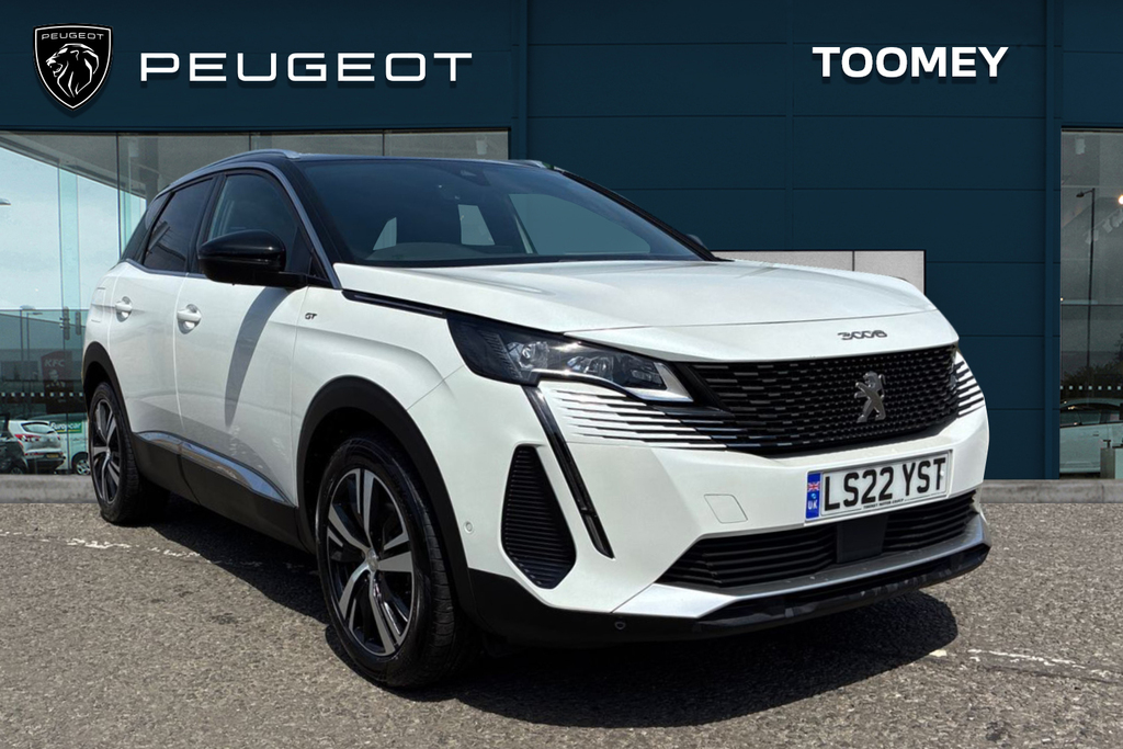Peugeot 3008 1.2 Puretech Gt Suv Eat Euro 6 Ss 1 White