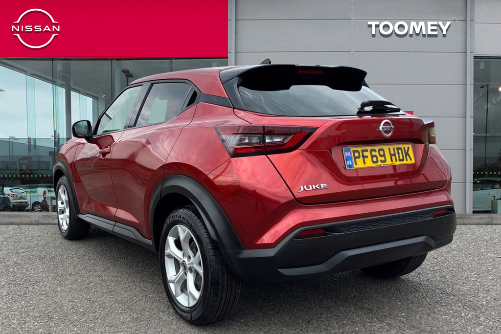 Nissan Juke 1.0 Dig T N Connecta Suv PF69HDK Red #3