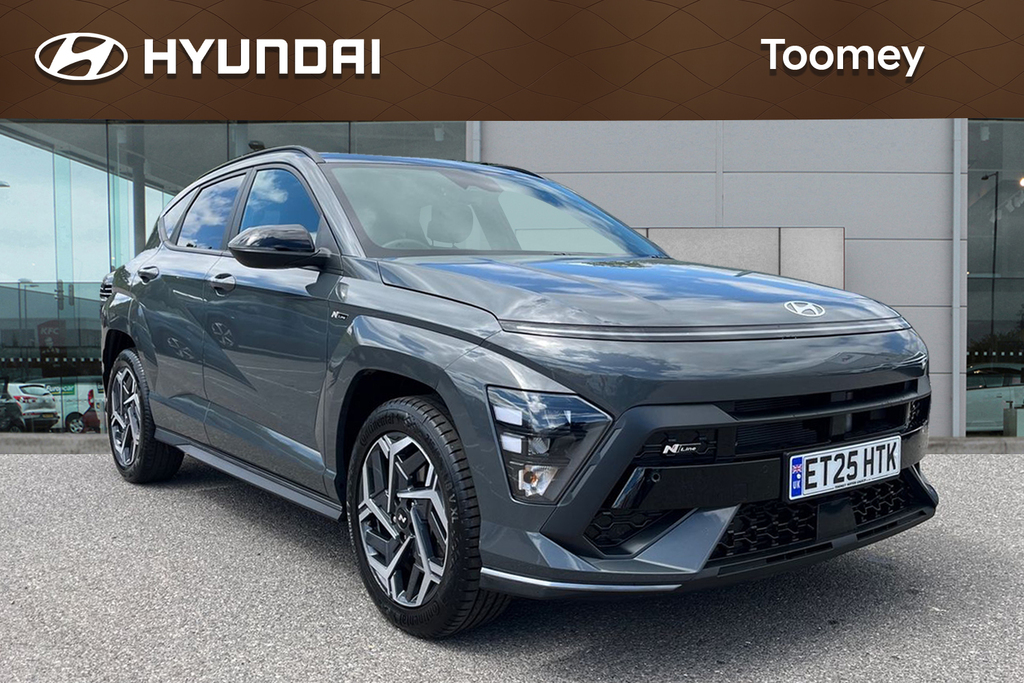Hyundai Kona 1.6 T Gdi N Line Suv Euro 6 Ss Grey