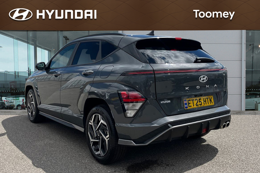 Hyundai Kona 1.6 T Gdi N Line Suv Euro 6 Ss Grey #3