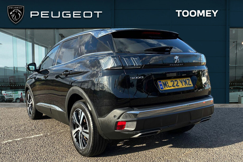Peugeot 3008 1.2 Puretech Gt Suv Eat ML22YMZ Black #3